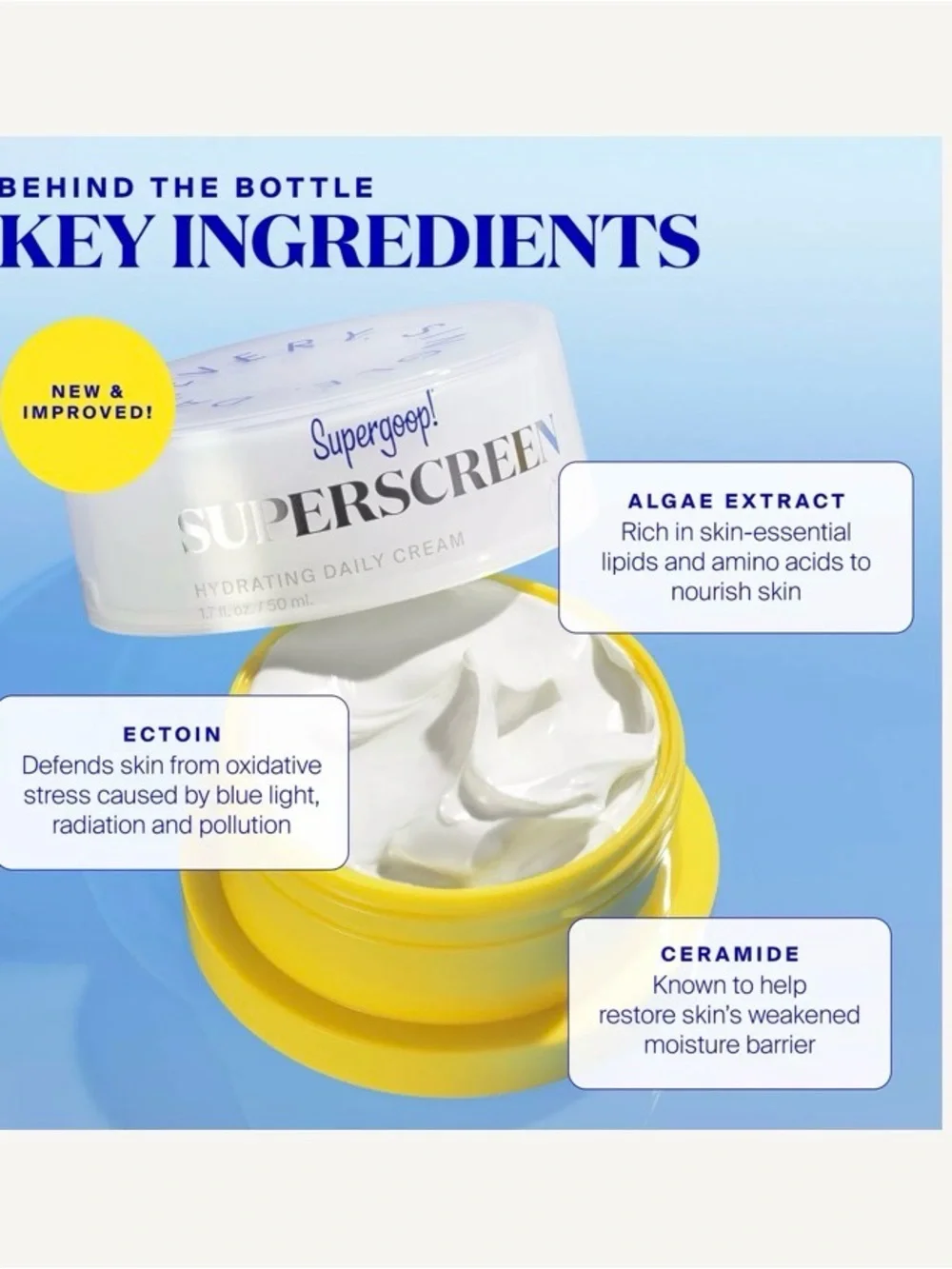 Supergoop! Superscreen Hydrating Daily Cream - NEW